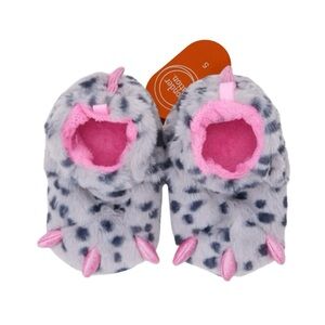 Wonder Nation Faux Fur Claw Slippers